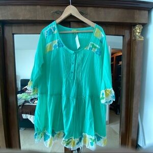 Women's Aqua Mini Dress